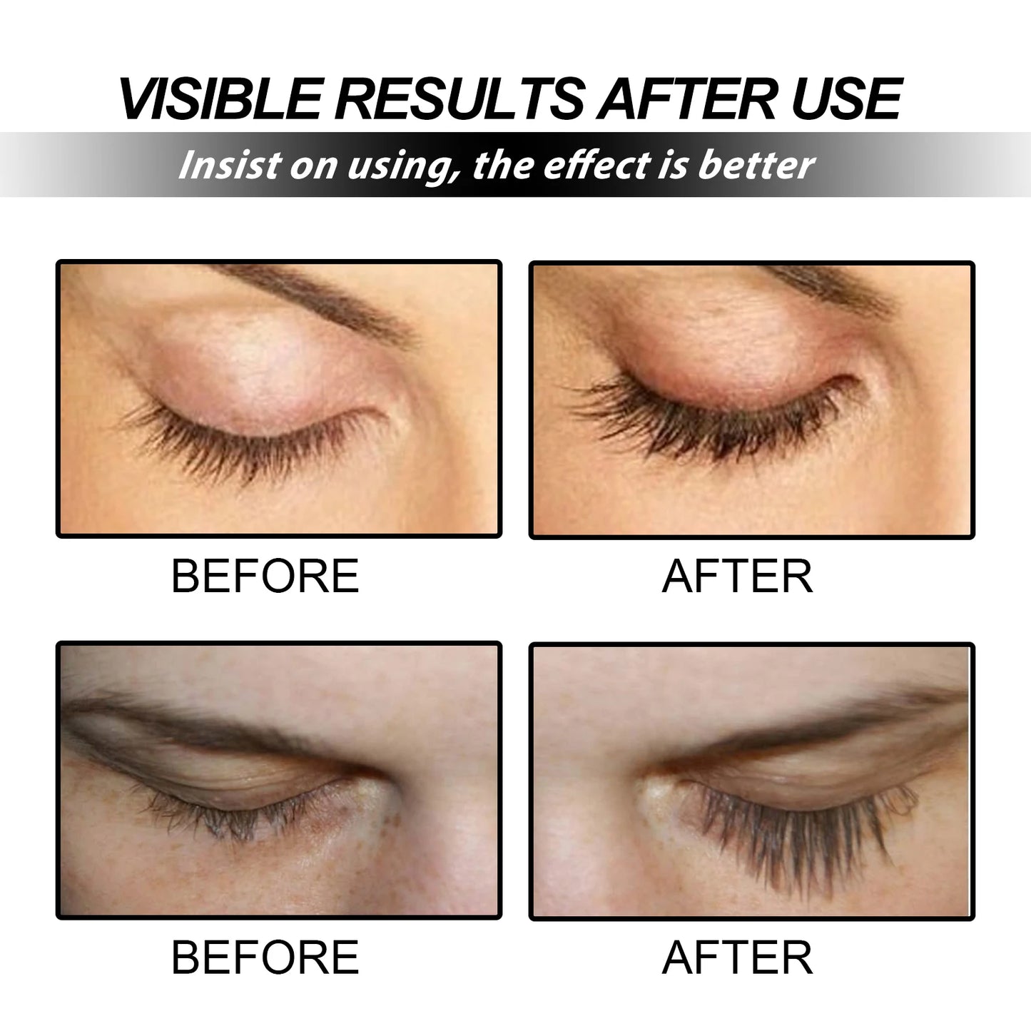 Castor Oil Mascara Promotes Eyelash Growth Natural Thick Eyelash  Flawless Mascara