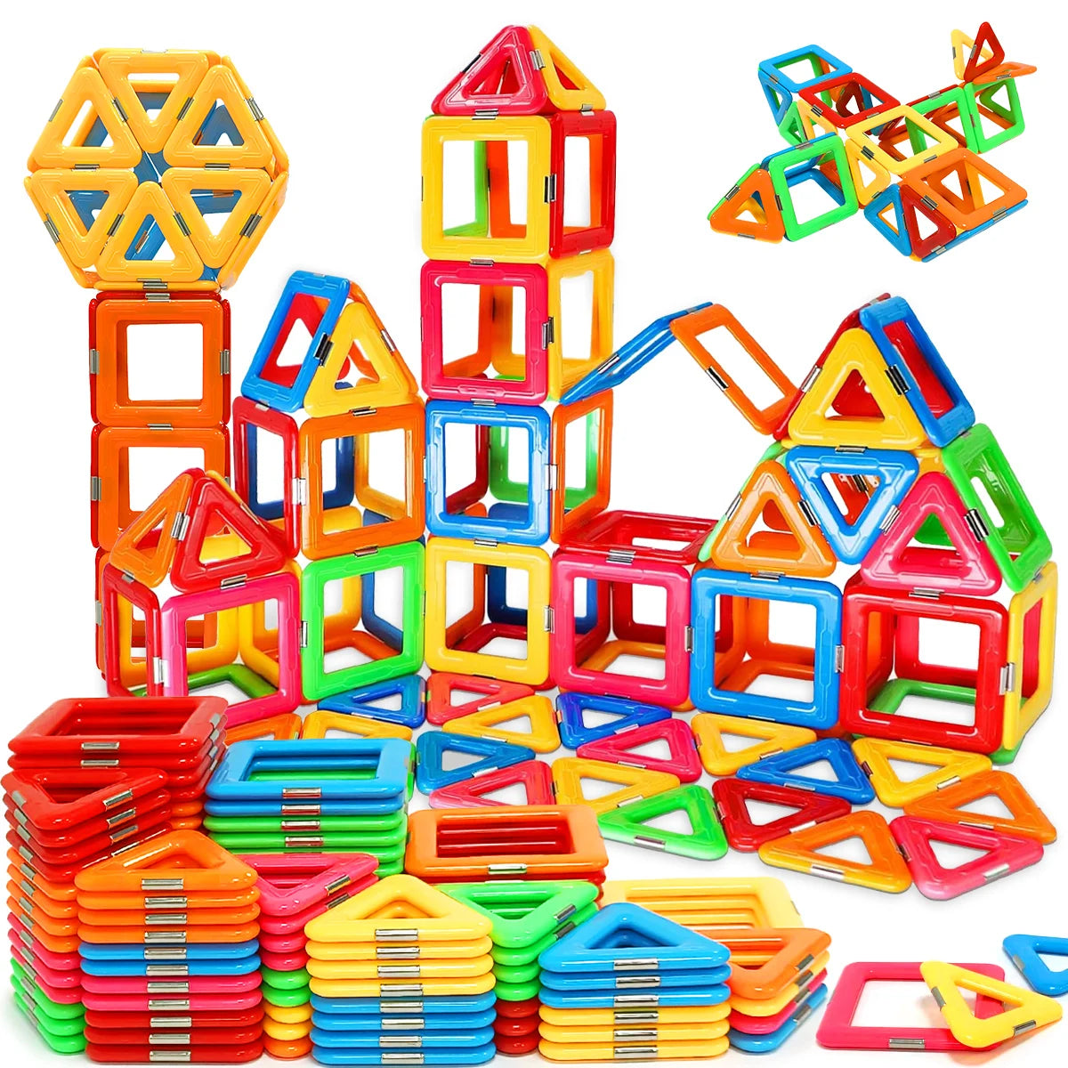 Magnetic Building Blocks Big Size STEM Toys Learning Educational