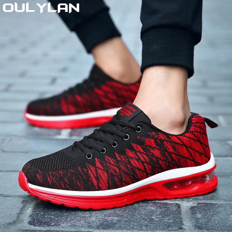 Men Running Shoes Breathable Mesh Women Brand Sneakers Lightweight Casual Tennis Shoes UNISEX