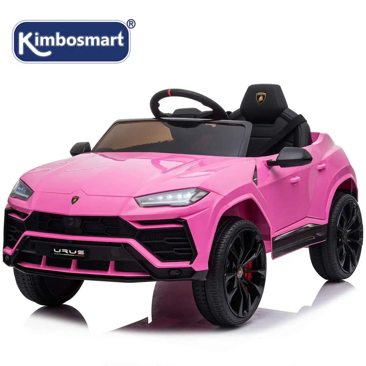 Kimbosmart 12V Electric Ride On Car For Kids Birthday Christmas