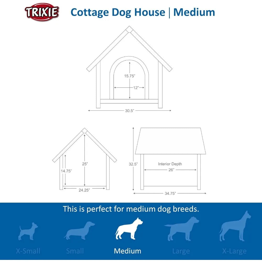 Dog House | Medium Foldable Dog Playpen House