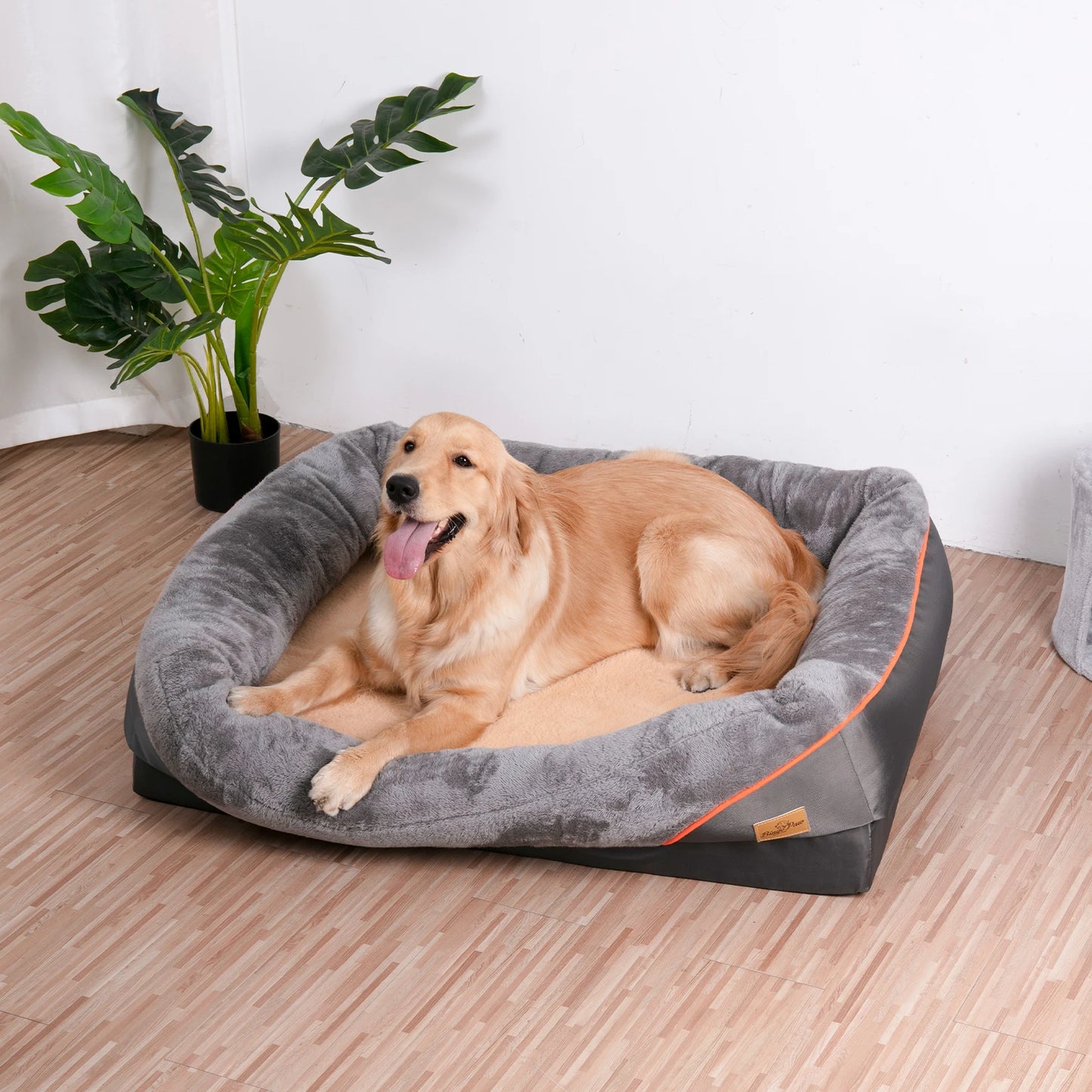 L XL 2XL 3XL Dog Bed Super Soft Orthopedic Foam Pet Bed  Removable Cover