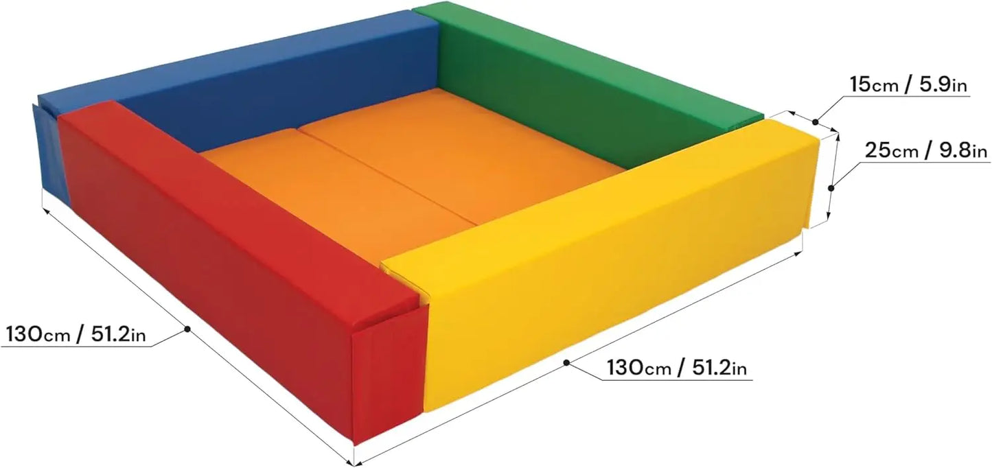 Soft Play Ball Pool for Toddlers Foam Pit