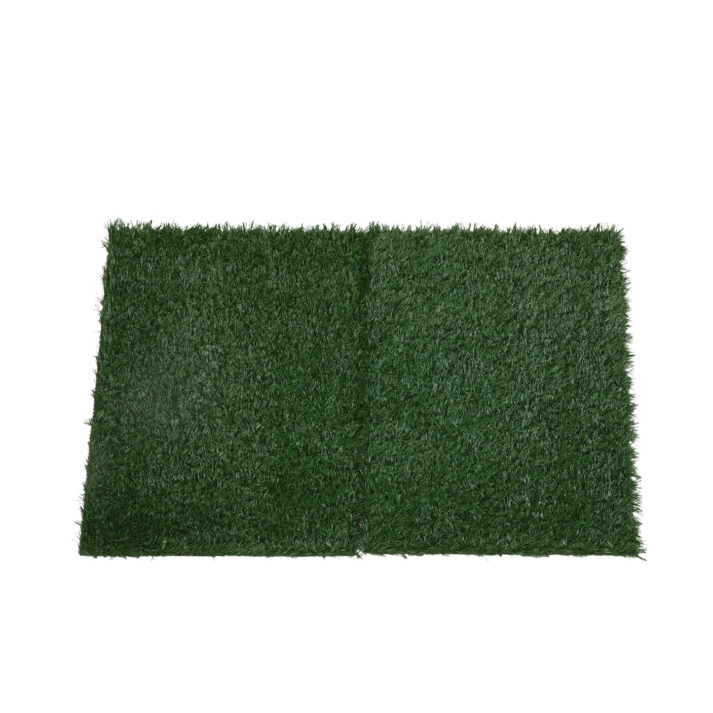 2PCS Realistic Artificial Grass Rug for Pet Potty Training,