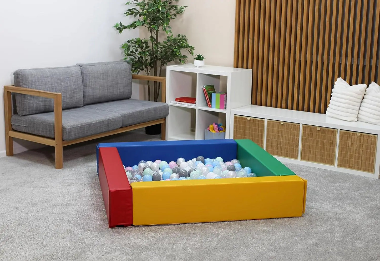 Soft Play Ball Pool for Toddlers Foam Pit