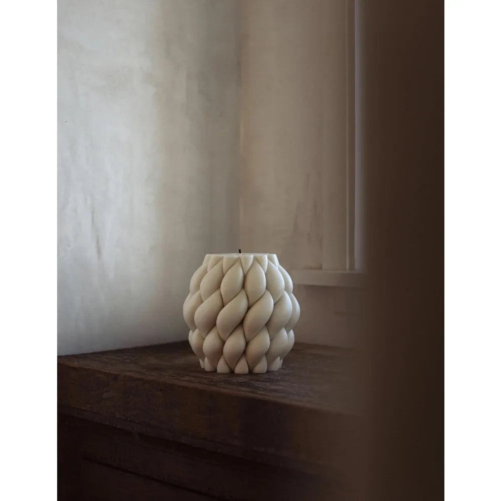 Ball Candle - Large Handmade Pillar Scented Soy Wax Candle Elegant