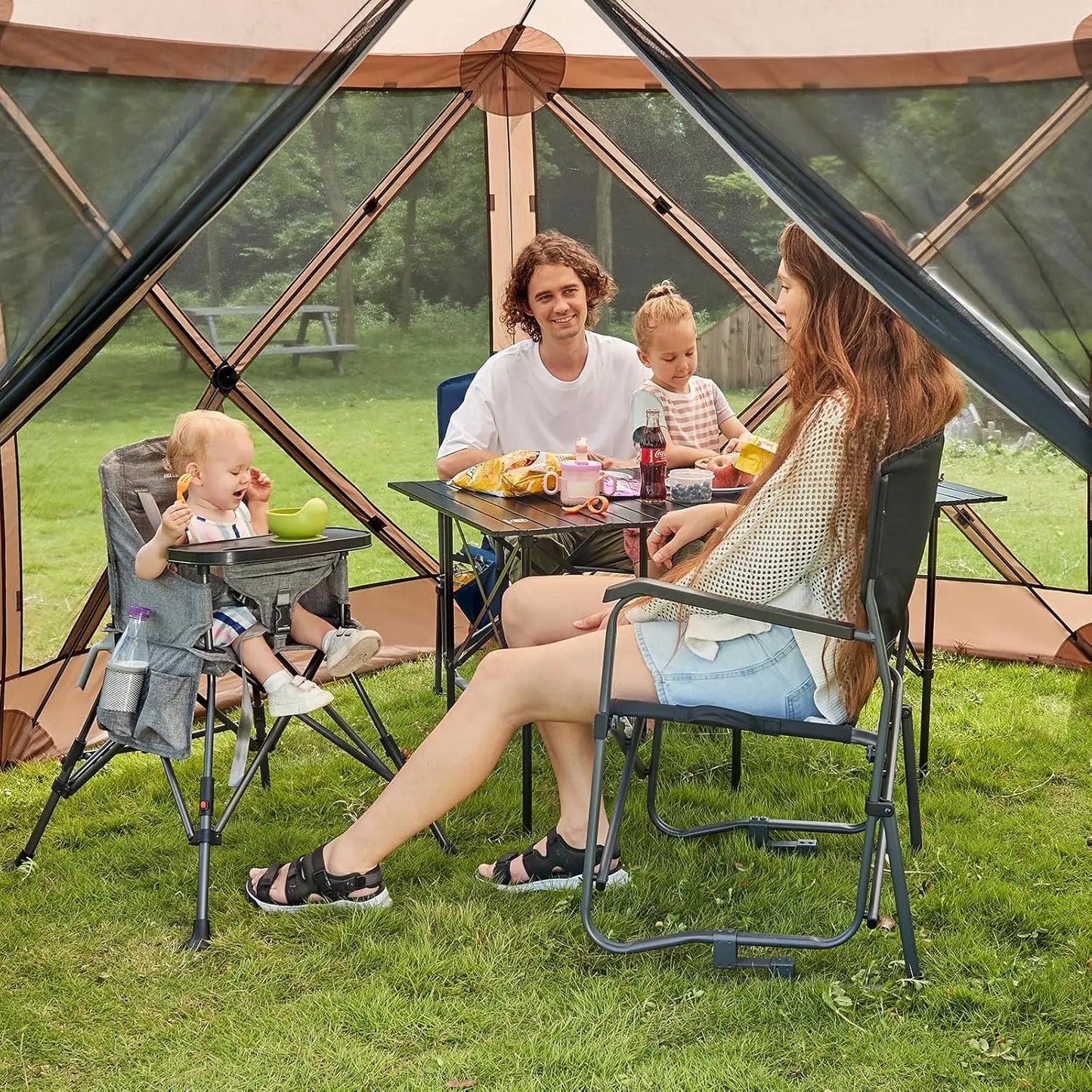 Pop Up Gazebo Screen House Tent for Camping