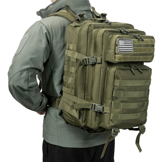 Military Tactical Backpack  Army Assault Pack CCW 3 Day survival Bag Hiking