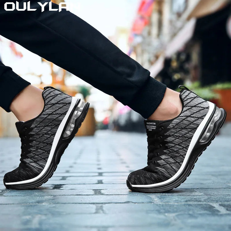 Men Running Shoes Breathable Mesh Women Brand Sneakers Lightweight Casual Tennis Shoes UNISEX