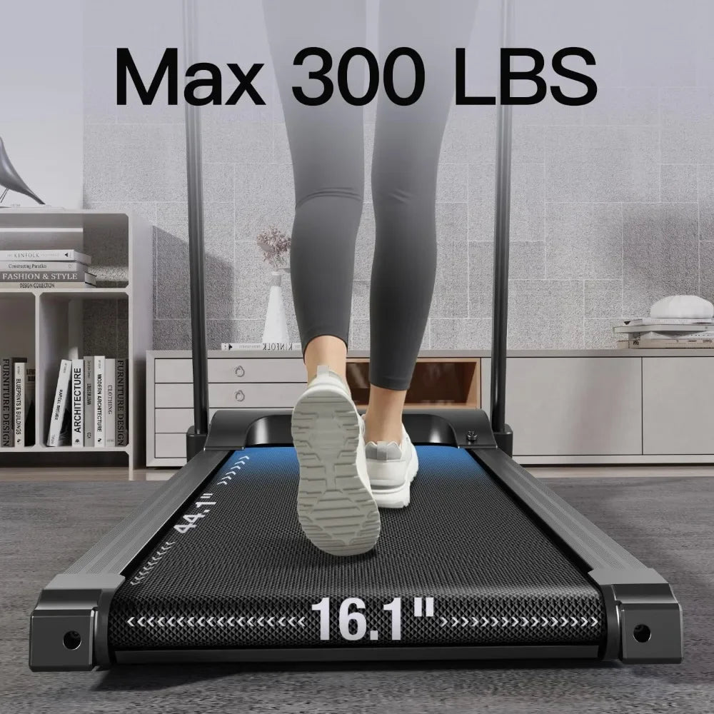 8.7 MPH Treadmill to Exercise At Home 3.0 HP Quiet Brushless 300 Lbs Capacity