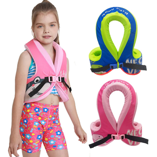 Children's Swimming  Life Jacket Children's Baby Foam Floating  Swimming Ring Safety Vest