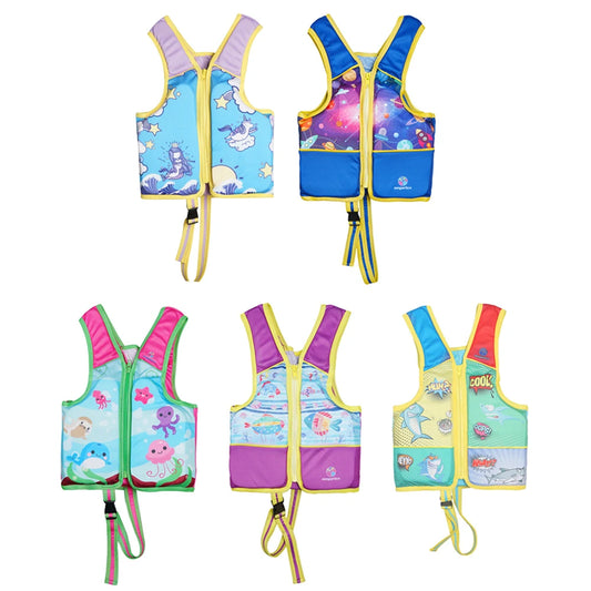 Lightweight Water Sports Life Jacket Portable Wear-resistant Accessories for Children Aged 2-6