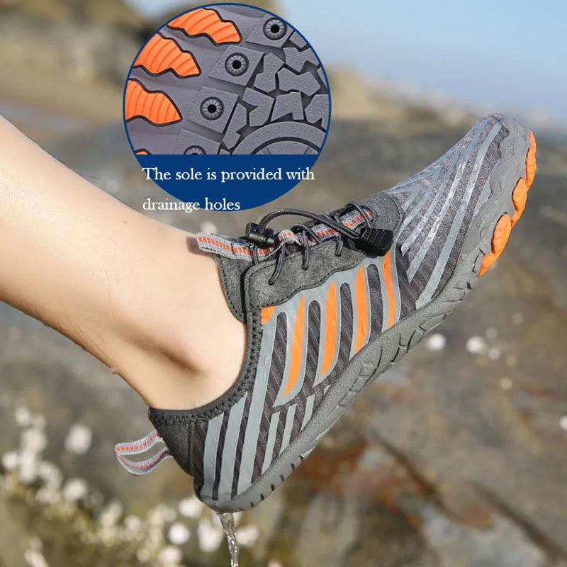 Quick Dry River Sea Aqua Shoes Sneakers Climbing Women Men Barefoot Shoes