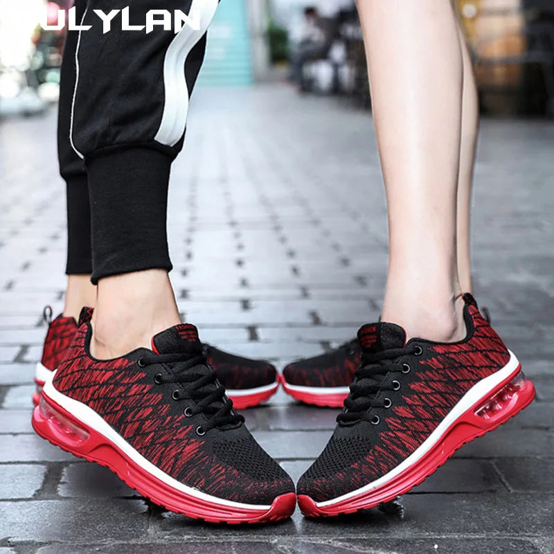 Men Running Shoes Breathable Mesh Women Brand Sneakers Lightweight Casual Tennis Shoes UNISEX